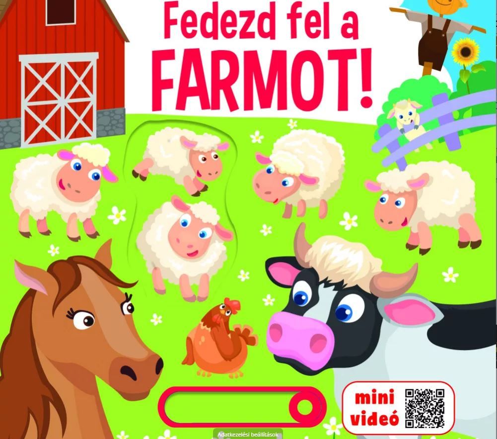 Fedezd fel a farmot! - izgő-mozgó könyvecske Fedezd fel a farmot! - izgő-mozgó könyvecske