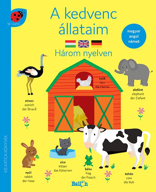 A kedvenc állataim - három nyelven A kedvenc állataim - három nyelven