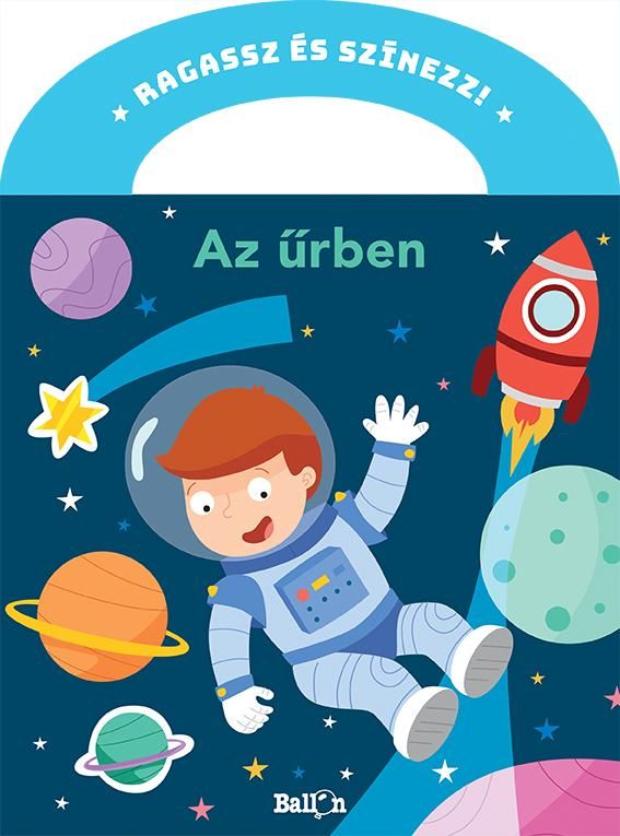 Ragassz és színezz! - az űrben Ragassz és színezz! - az űrben