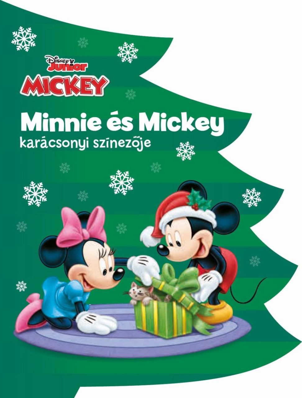 Disney - minnie és mickey karácsonyi színezője Disney - minnie és mickey karácsonyi színezője
