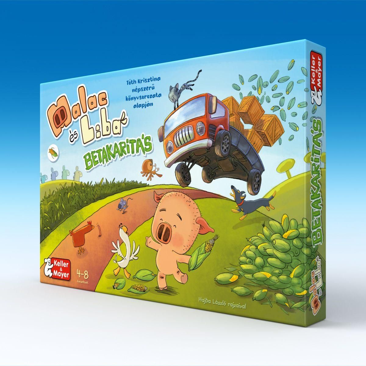 Malac és liba - betakarítás (társasjáték) Malac és liba - betakarítás (társasjáték)