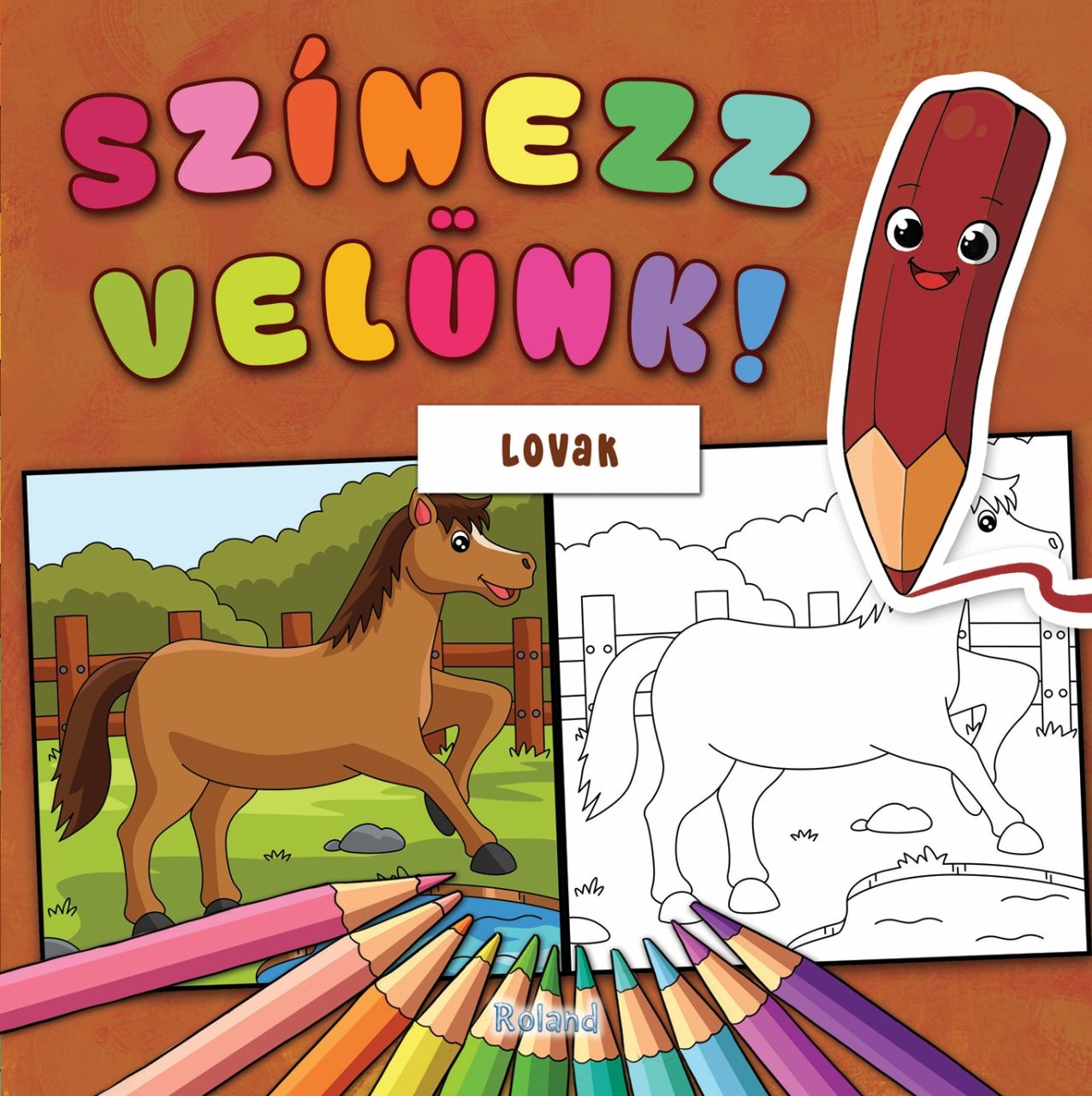 Színezz velünk! lovak Színezz velünk! lovak