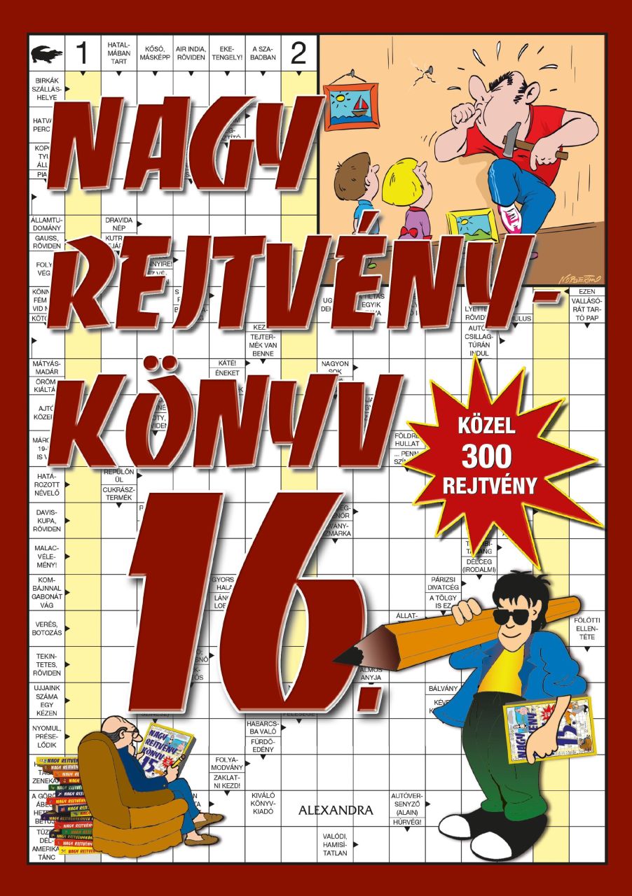 Nagy rejtvénykönyv 16. Nagy rejtvénykönyv 16.