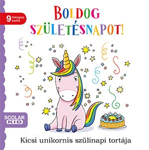 Boldog születésnapot! kicsi unikornis szülinapi tortája Boldog születésnapot! kicsi unikornis szülinapi tortája