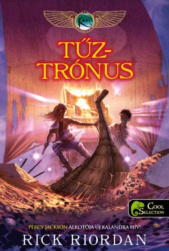 Tűztrónus - a kane krónikák 2. - fűzött Tűztrónus - a kane krónikák 2. - fűzött