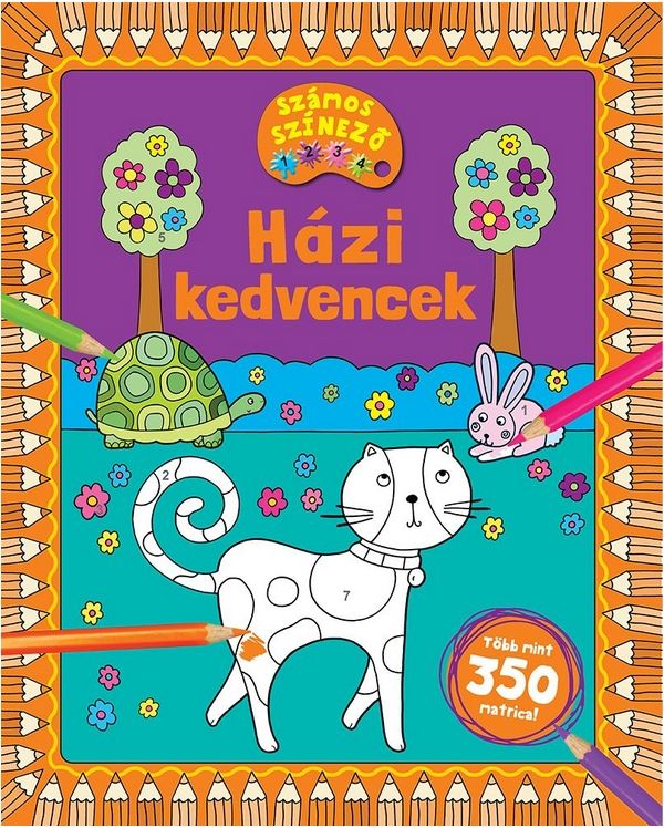 Házi kedvencek - számos színező Házi kedvencek - számos színező