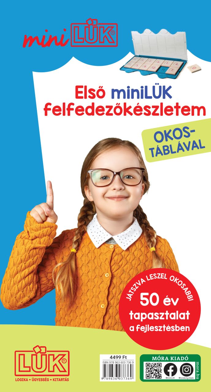 Első minilük felfedezőkészletem okostáblával Első minilük felfedezőkészletem okostáblával