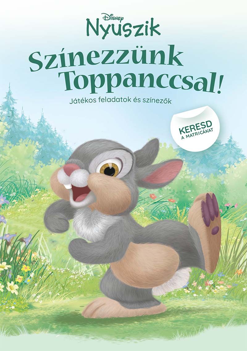 Disney nyuszik - színezzünk toppanccsal! Disney nyuszik - színezzünk toppanccsal!