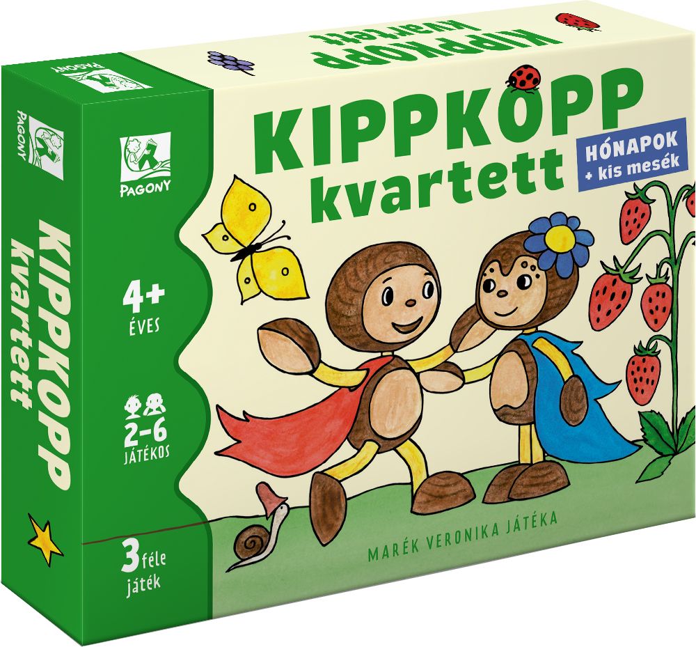 Kippkopp kvartett - kártyajáték Kippkopp kvartett - kártyajáték
