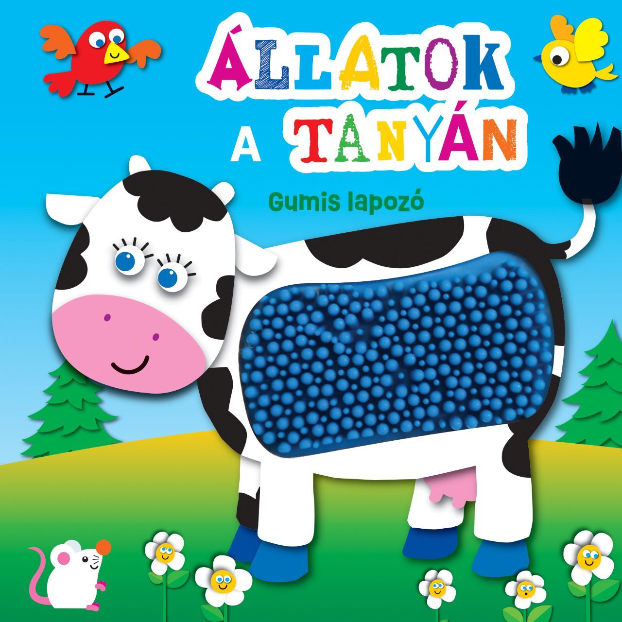 Állatok a tanyán - gumis lapozó Állatok a tanyán - gumis lapozó