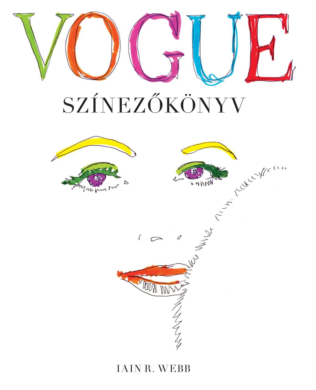 Vogue színezőkönyv Vogue színezőkönyv