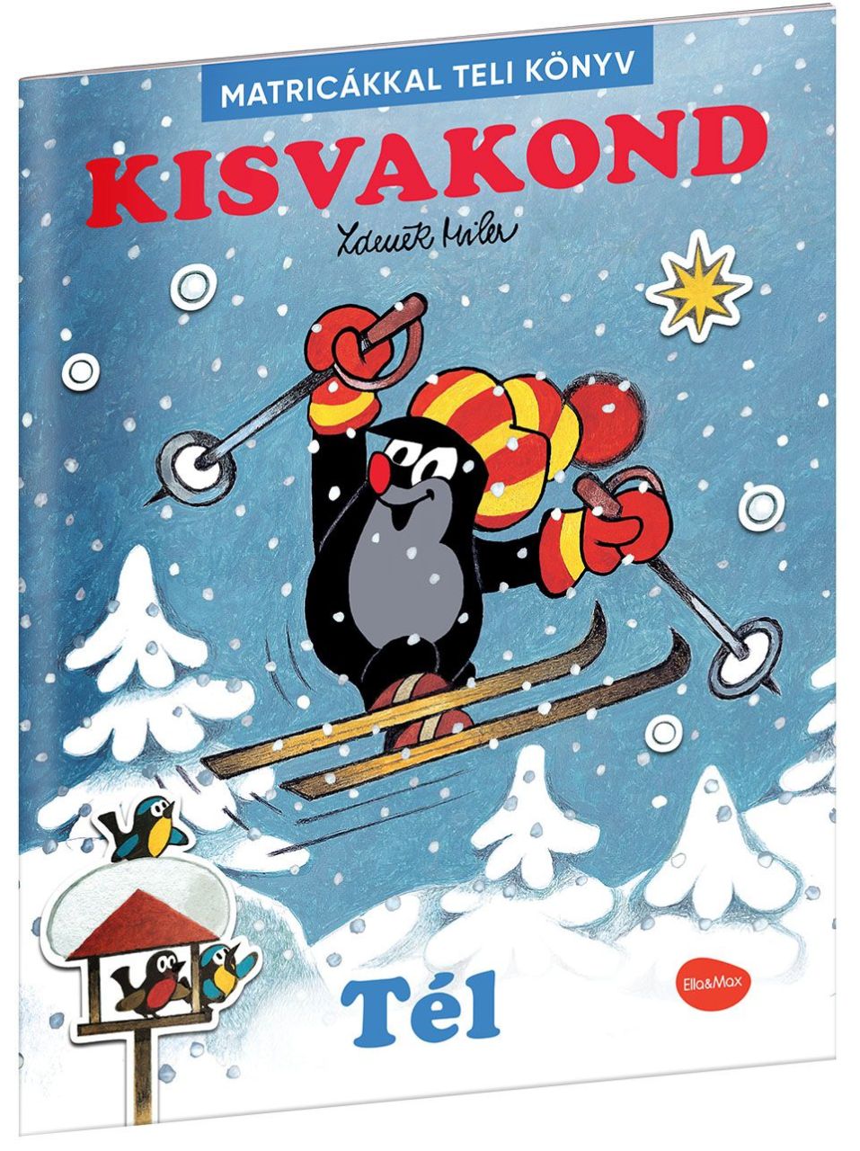 Kisvakond & tél - matricákkal teli könyv