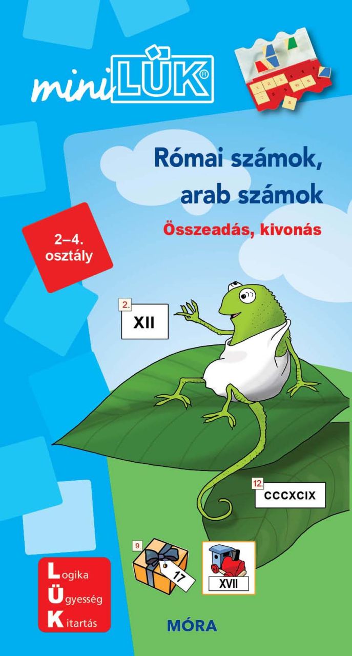 Római számok, arab számok - összeadás, kivonás minilük 2-4. osztály ldi 808 Római számok, arab számok - összeadás, kivonás minilük 2-4. osztály ldi 808