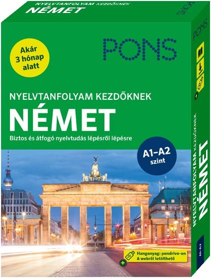 Pons nyelvtanfolyam kezdőknek német Pons nyelvtanfolyam kezdőknek német